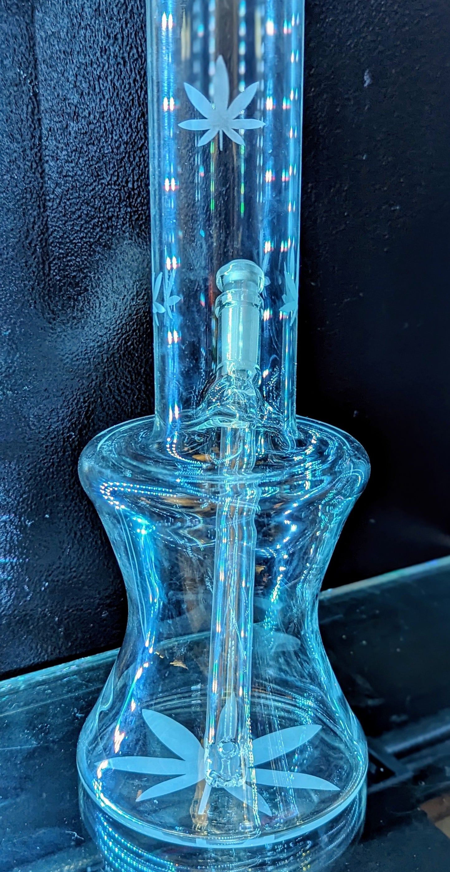 14mm Engraved Bong