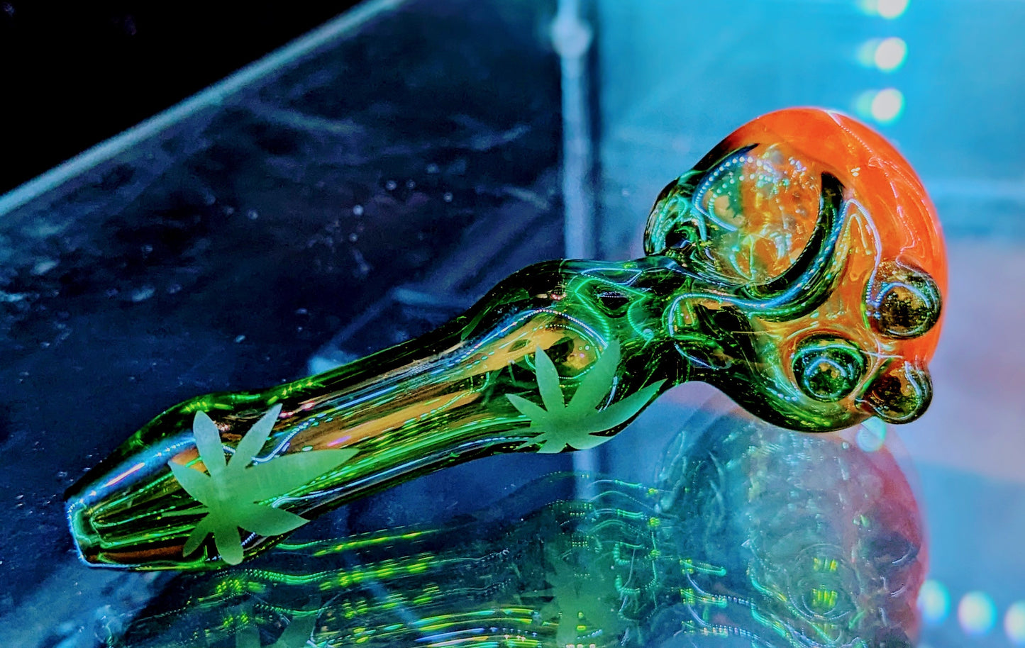Leafy green spoon