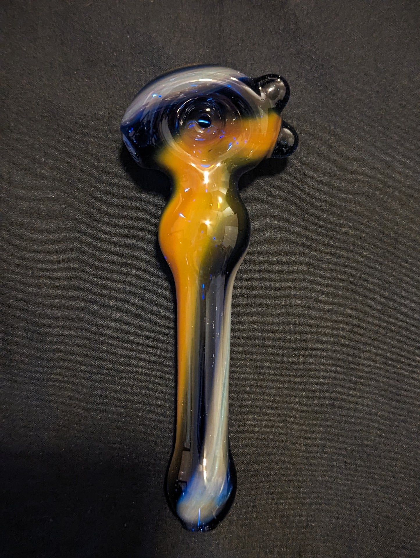 Large Silver/Gold Fume Spoon