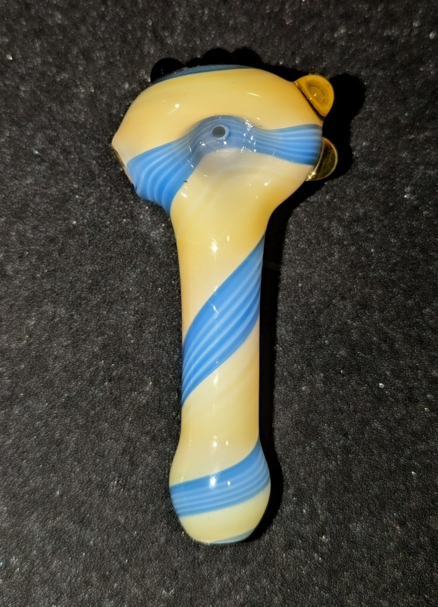 Blue/Yellow Linework Spoon
