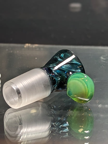 18mm 4-hole Slide In unobtanium and slyme